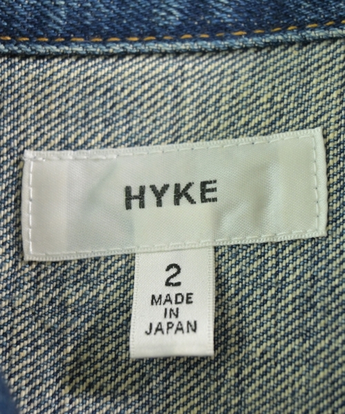 HYKE（ハイク）デニムジャケット 紺 サイズ:2(M位) レディース/2200609521021