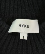 HYKE（ハイク）ニット・セーター 黒 サイズ:1(S位) レディース/2200607091113