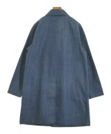 HYKE（ハイク）ステンカラーコート 青 サイズ:1(S位) レディース/2200615459097