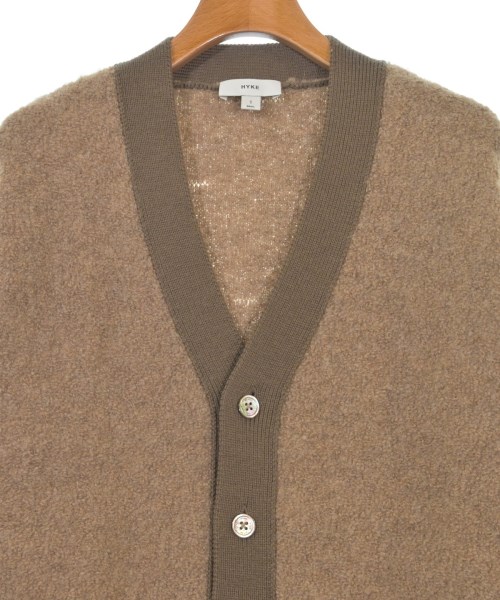 HYKE（ハイク）カーディガン 茶 サイズ:1(S位) レディース/2200617490043