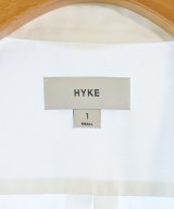 HYKE（ハイク）シャツワンピース 白 サイズ:1(S位) レディース/2200617926016