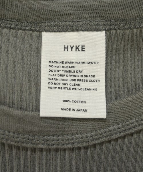 HYKE（ハイク）Tシャツ・カットソー グレー サイズ:-(XS位) レディース/2200617067023