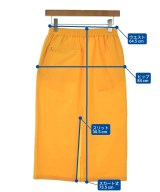 HYKE（ハイク）ひざ丈スカート 黄 サイズ:1(S位) レディース/2200618049202