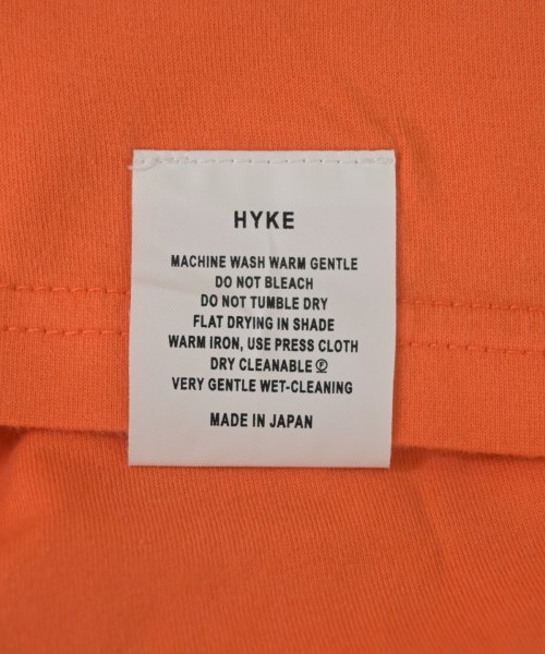 HYKE（ハイク）Tシャツ・カットソー オレンジ サイズ:2(M位) レディース/2200611637307