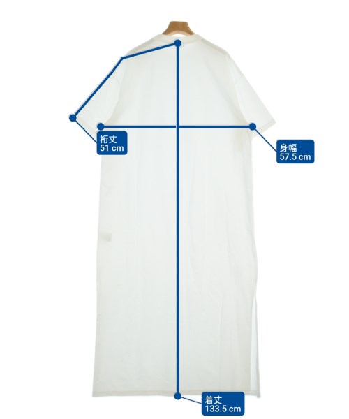 HYKE（ハイク）ワンピース 白 サイズ:2(M位) レディース/2200612503038