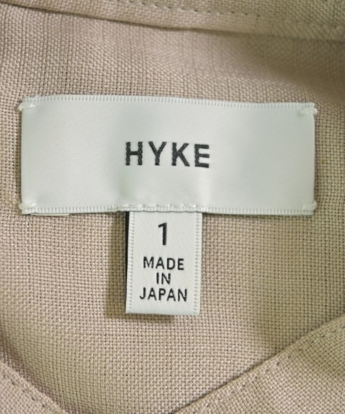 HYKE（ハイク）シャツワンピース ベージュ サイズ:1(S位) レディース/2200610011047