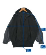 HYKE（ハイク）パーカー 黒 サイズ:1(S位) レディース/2200610011078