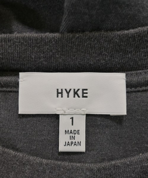 HYKE（ハイク）Tシャツ・カットソー グレー サイズ:1(S位) レディース/2200610011085