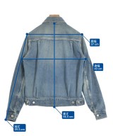 HYKE（ハイク）デニムジャケット 青 サイズ:2(M位) レディース/2200620450010