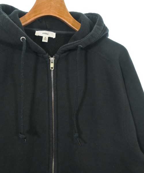 HYKE（ハイク）パーカー 黒 サイズ:2(M位) レディース/2200619959104