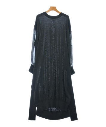 HYKE ワンピース　プリーツ　1 ブラック ハイク HYKE RANDOM PLEATED DRESS ランダムプリーツ ワンピース