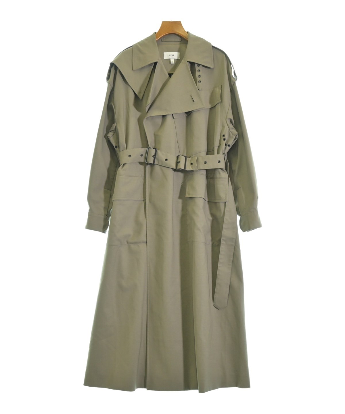 HYKE ハイク トレンチコート ベージュ 美品 HYKE（ハイク）トレンチコート ベージュ サイズ:1(S位