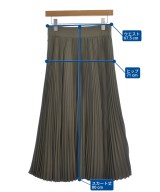 HYKE（ハイク）ロング・マキシ丈スカート 茶 サイズ:2(M位) レディース/2200604951045