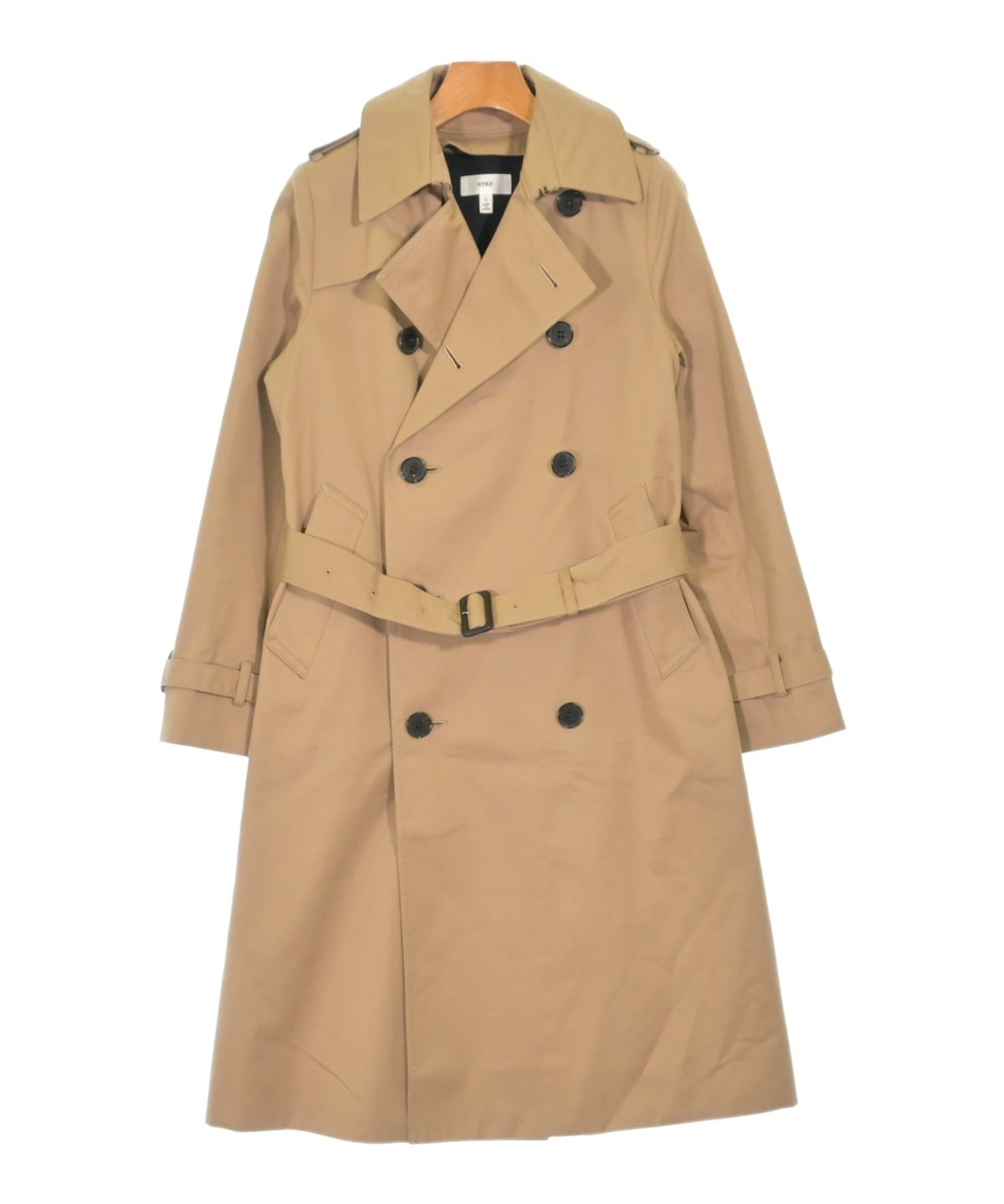 ハイク HYKE トレンチコート サイズ1 S - ベージュ レディース