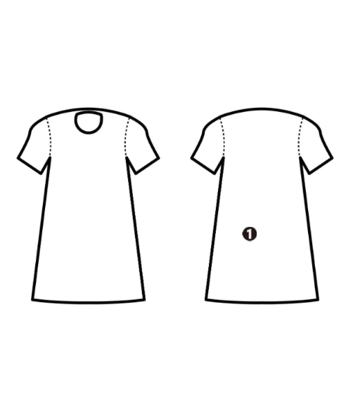 HYKE（ハイク）ワンピース 白 サイズ:1(S位) レディース/2200671140069