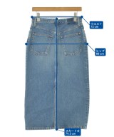 HYKE（ハイク）ロング・マキシ丈スカート 青 サイズ:2(M位) レディース/2200669133011