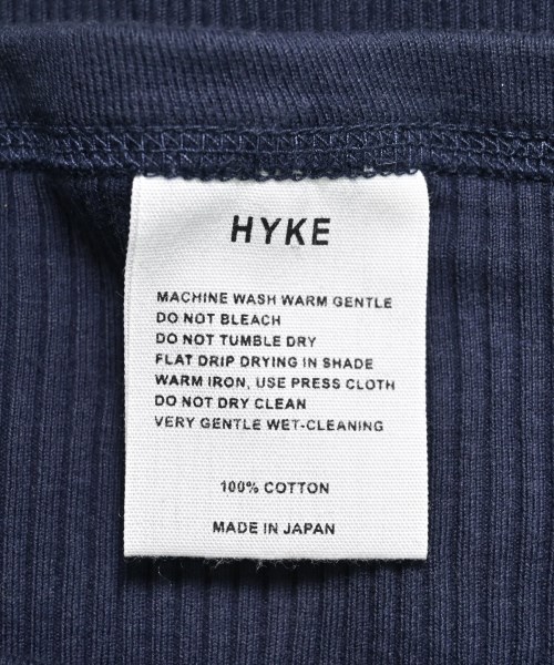 HYKE（ハイク）Tシャツ・カットソー 紺 サイズ:-(M位) レディース/2200664246013