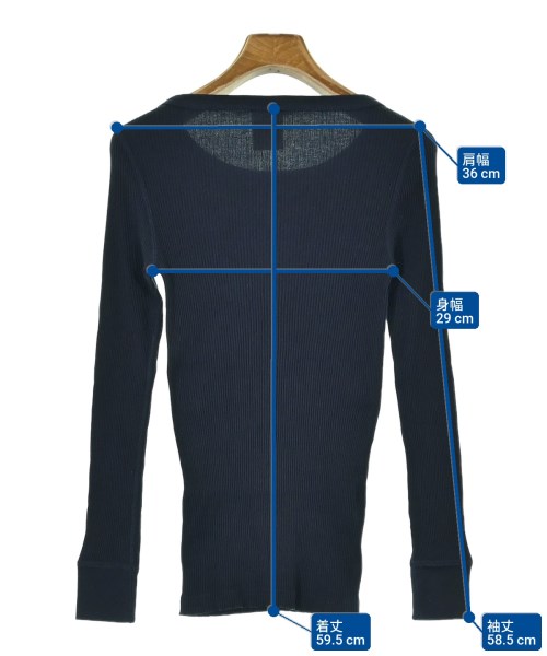 HYKE（ハイク）Tシャツ・カットソー 紺 サイズ:-(M位) レディース/2200664246013