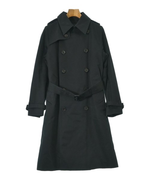 HYKE(ハイク)トレンチコート 紺 サイズ:2(M位)/2200670175048