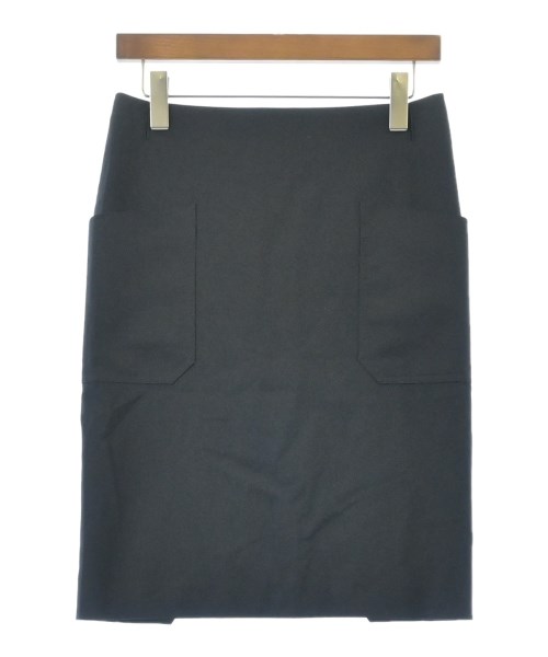HYKE(ハイク)ひざ丈スカート 紺 サイズ:1(S位)/2200673173072