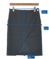 HYKE（ハイク）ひざ丈スカート 紺 サイズ:1(S位) レディース/2200673173072