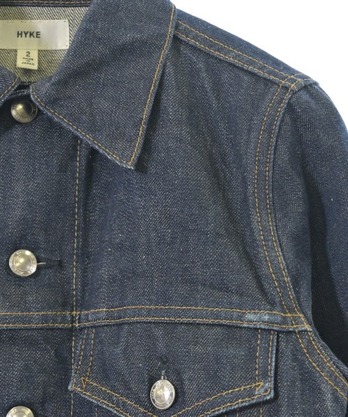 HYKE（ハイク）デニムジャケット 紺 サイズ:2(M位) レディース/2200673790019