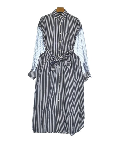 HYKE(ハイク)シャツワンピース 紺 サイズ:1(S位)/2200674010109