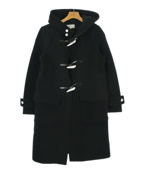 HYKE(ハイク)ダッフルコート 黒 サイズ:2(M位)/2200670985012