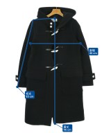HYKE（ハイク）ダッフルコート 黒 サイズ:2(M位) レディース/2200670985012