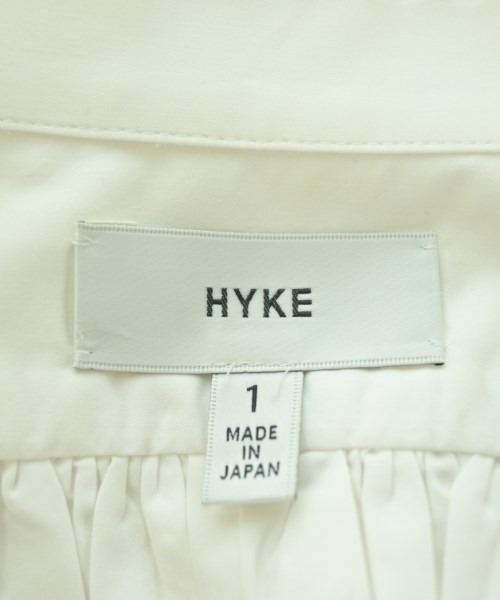 HYKE（ハイク）カジュアルシャツ 白 サイズ:1(S位) レディース/2200675479219