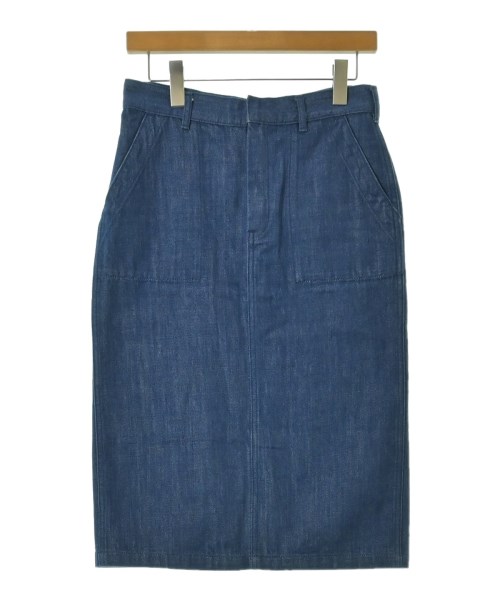 HYKE(ハイク)ロング・マキシ丈スカート 青 サイズ:2(M位)/2200672756054