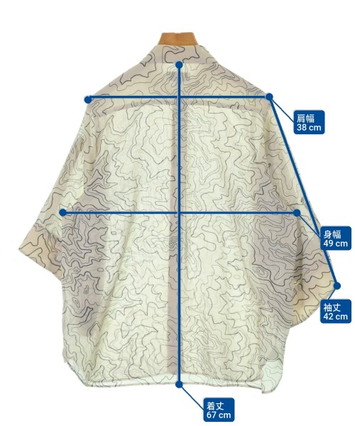 HYKE（ハイク）カジュアルシャツ ベージュ サイズ:1(S位) レディース/2200674539341