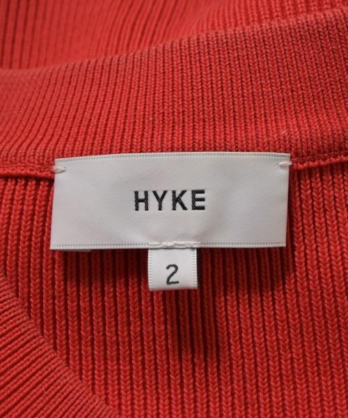HYKE（ハイク）ベスト 赤 サイズ:2(M位) レディース/2200672453014