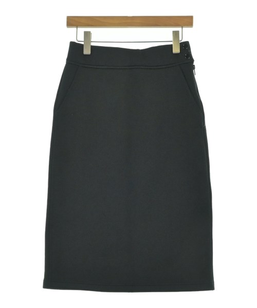 HYKE(ハイク)ひざ丈スカート 黒 サイズ:M/2200676578249
