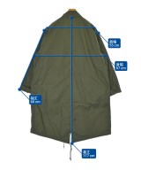 HYKE（ハイク）モッズコート カーキ サイズ:5(XXL位) メンズ/2200677224022