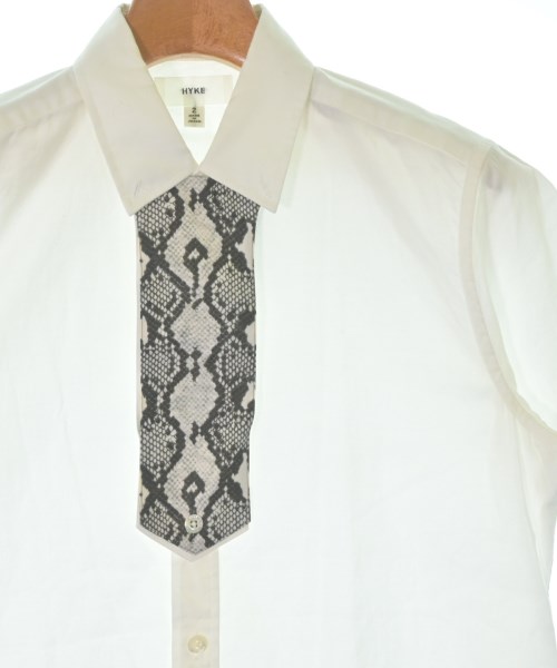 HYKE（ハイク）カジュアルシャツ 白 サイズ:2(M位) レディース/2200673577078