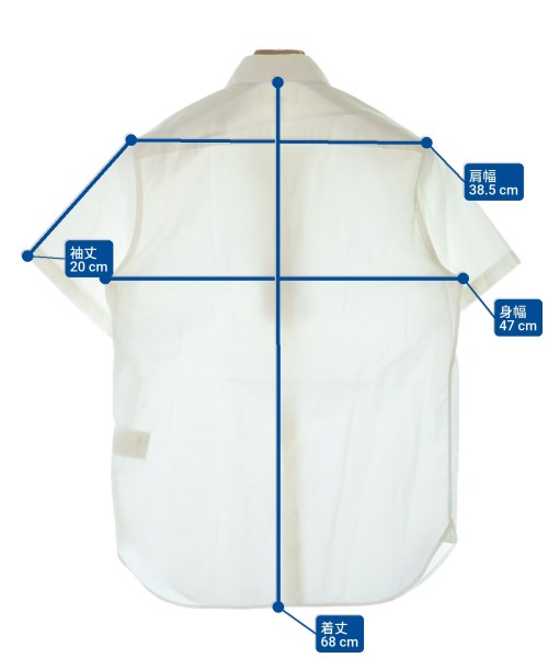 HYKE（ハイク）カジュアルシャツ 白 サイズ:2(M位) レディース/2200673577078