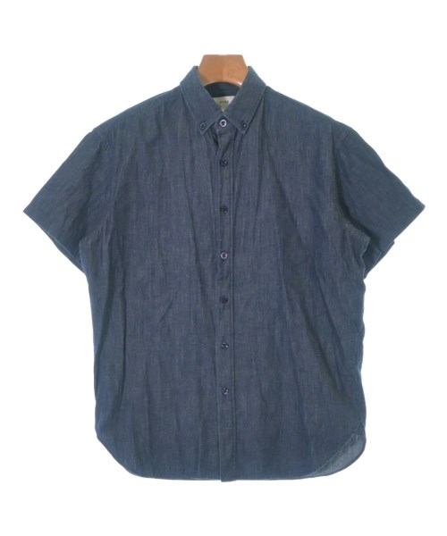 HYKE(ハイク)カジュアルシャツ 紺 サイズ:2(M位)/2200677791043