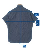 HYKE（ハイク）カジュアルシャツ 紺 サイズ:2(M位) レディース/2200677791043