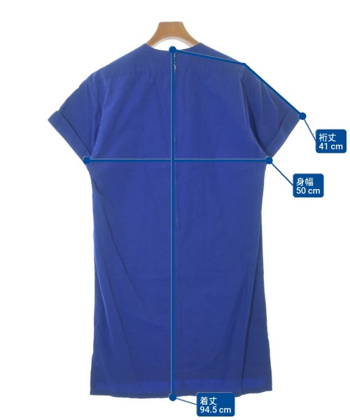 HYKE（ハイク）ワンピース 青 サイズ:1(S位) レディース/2200677903040