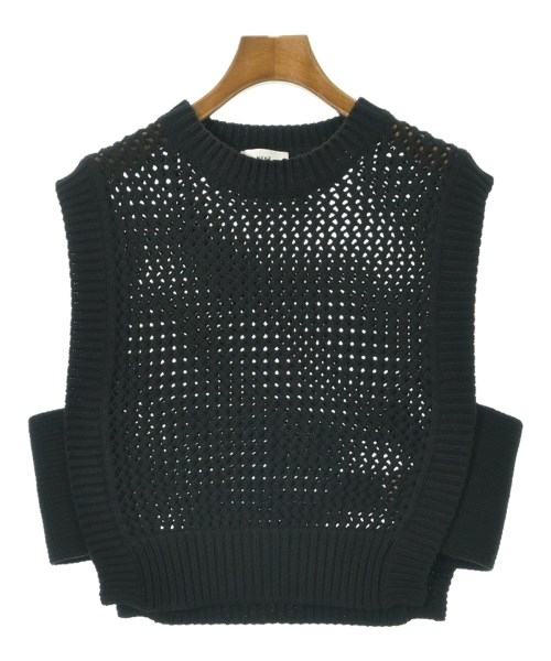 HYKE(ハイク)ベスト/ノースリーブ 黒 サイズ:F/2200677949017