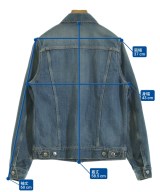 HYKE（ハイク）デニムジャケット 青 サイズ:3(L位) レディース/2200674534025