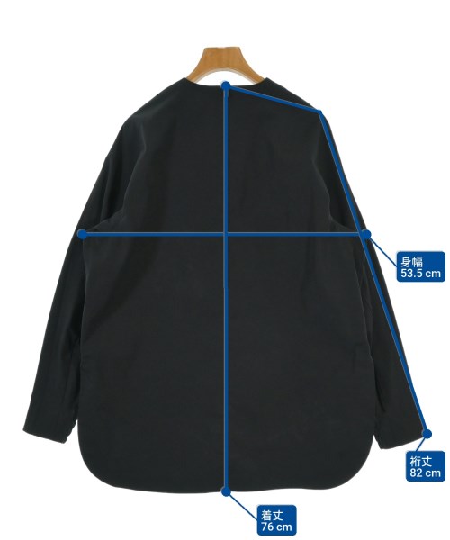 HYKE（ハイク）ブラウス 黒 サイズ:1(S位) レディース/2200678716014