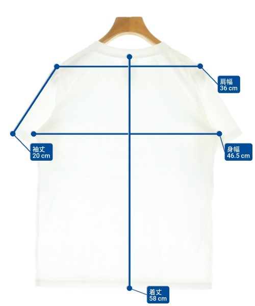 HYKE（ハイク）Tシャツ・カットソー 白 サイズ:1(S位) レディース/2200679211013