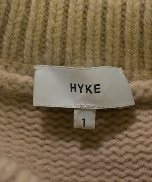 HYKE（ハイク）ニット・セーター ベージュ サイズ:F レディース/2200679667070