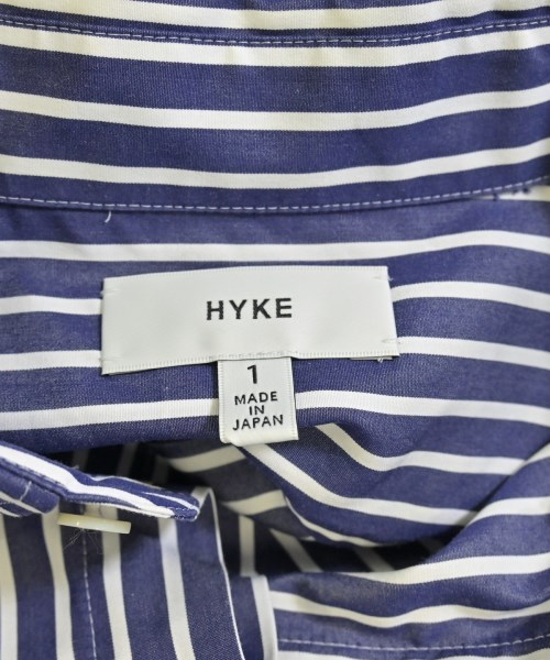 HYKE（ハイク）カジュアルシャツ 紺 サイズ:1(S位) レディース/2200675327053