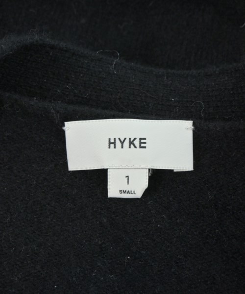 HYKE（ハイク）カーディガン 黒 サイズ:1(S位) レディース/2200679845058