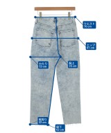HYKE（ハイク）デニムパンツ 青 サイズ:30(XL位) レディース/2200673549228