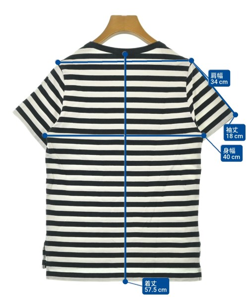HYKE（ハイク）Tシャツ・カットソー 白 サイズ:1(S位) レディース/2200682222099
