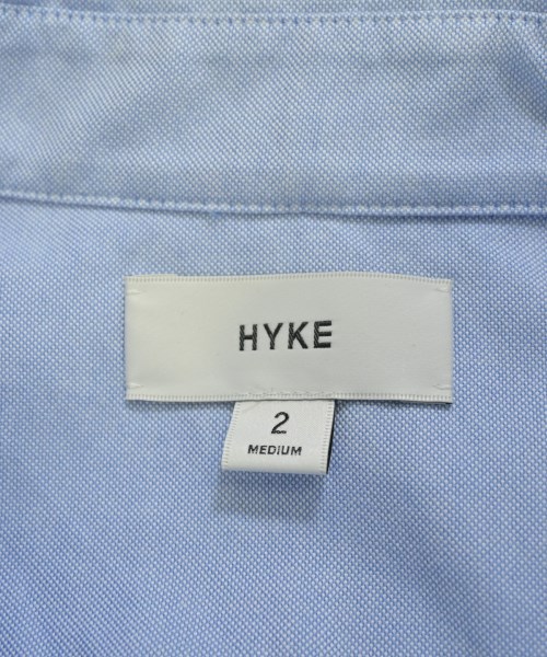 HYKE（ハイク）カジュアルシャツ 青 サイズ:2(M位) レディース/2200692851050